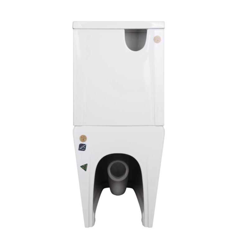 Унітаз підлоговий Qtap Crow Eco безобідковий з сідінням Soft-close QTCRO27W48750 — фото 8