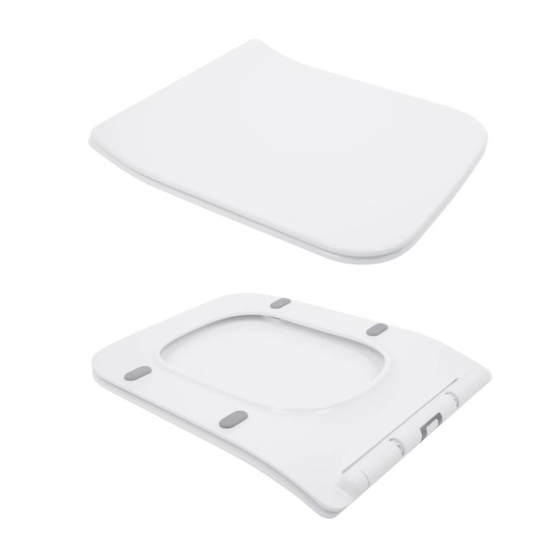 Унітаз підлоговий Qtap Crow Eco безобідковий з сідінням Soft-close QTCRO27W48750 — фото 9