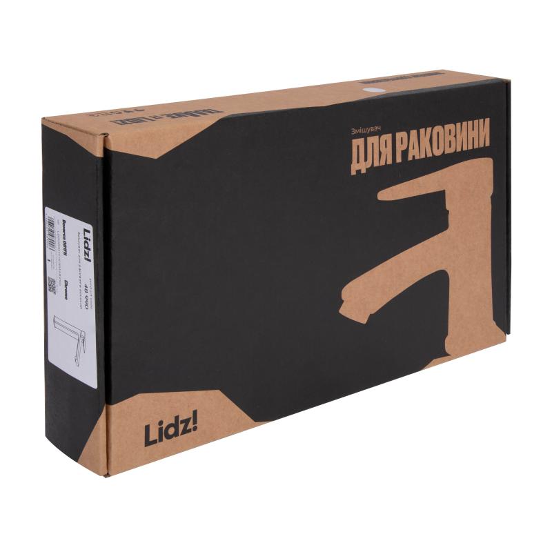 Змішувач для раковини  Lidz Dozorca 001FH високий (k35) Chrome LDDOZ001FHCRM48990 — фото 8