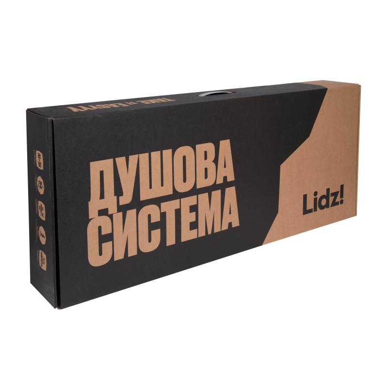Душова система універсальна Lidz Latwa 1031 на три споживача (з виливом)  (k35) Chrome LDLAT1031CRM48993 — фото 9