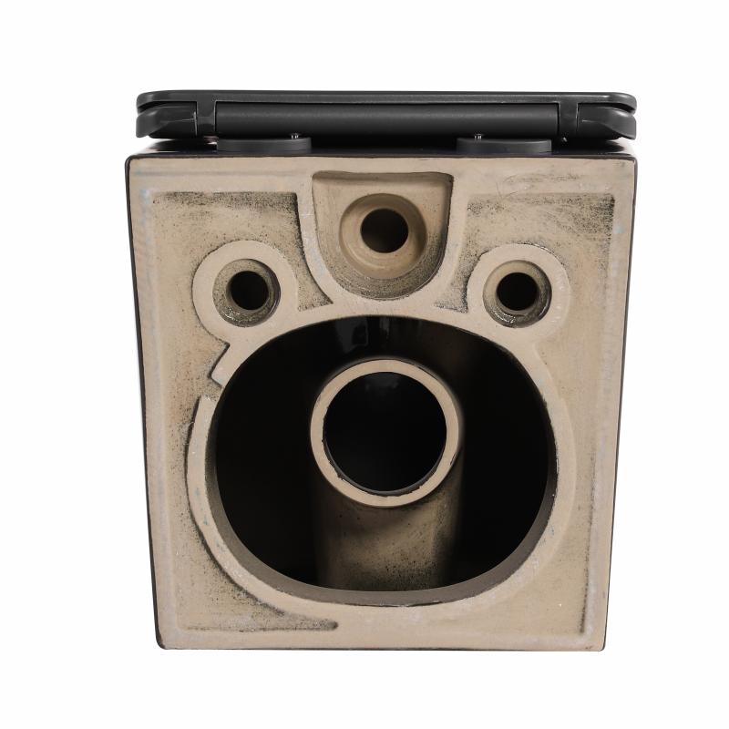 Унітаз підвісний Qtap Tern Ultra Quiet 520×345×325 мм, Anthracite, з сидінням Slim Duroplast / Soft-close / Quick Release QTTER26AN48999 — фото 7