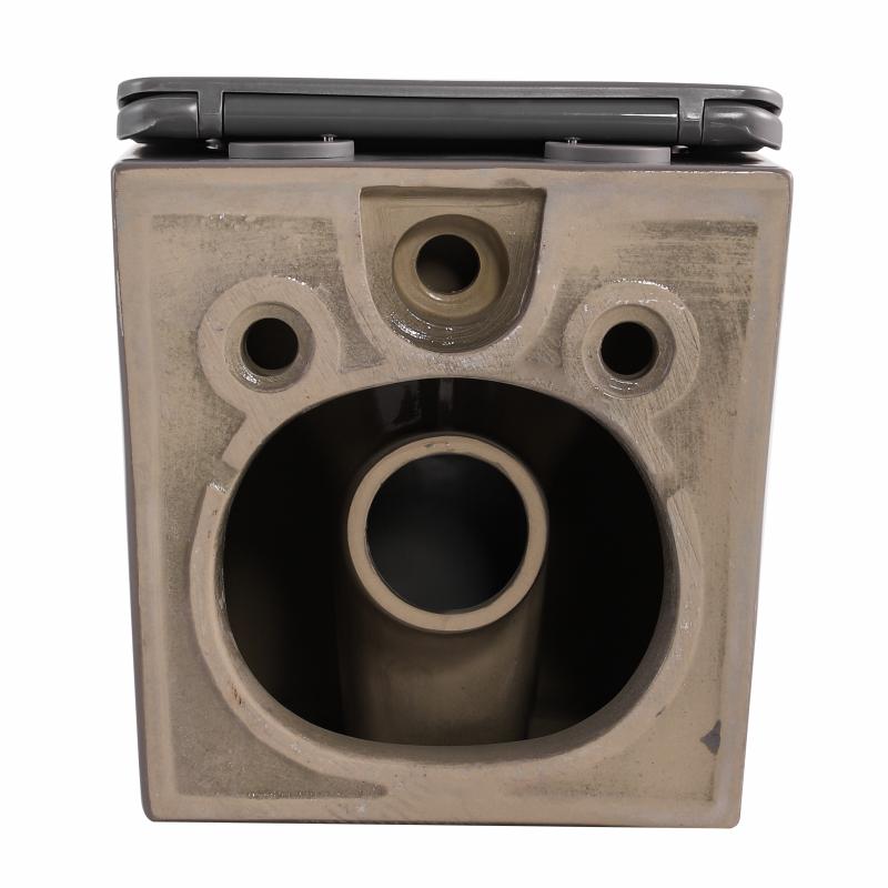 Унітаз підвісний Qtap Tern Ultra Quiet 520×345×325 мм, Stone grey, з сидінням Slim Duroplast / Soft-close / Quick Release QTTER26SG49000 — фото 7