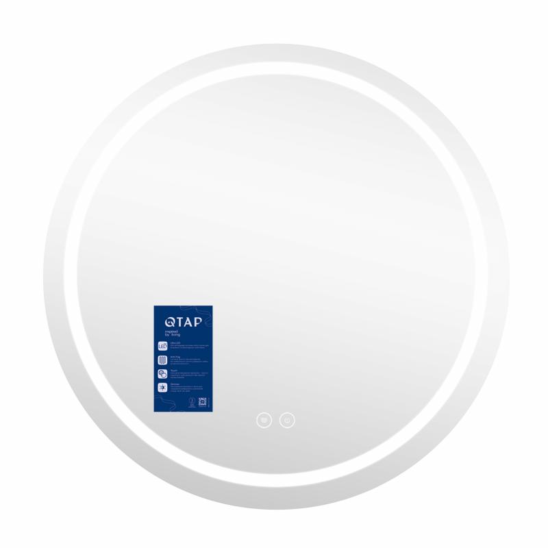 Дзеркало Qtap Mideya R1000 з LED-підсвічуванням Touch, з антизапотіванням, димером QTMIDR100049003 — фото 4
