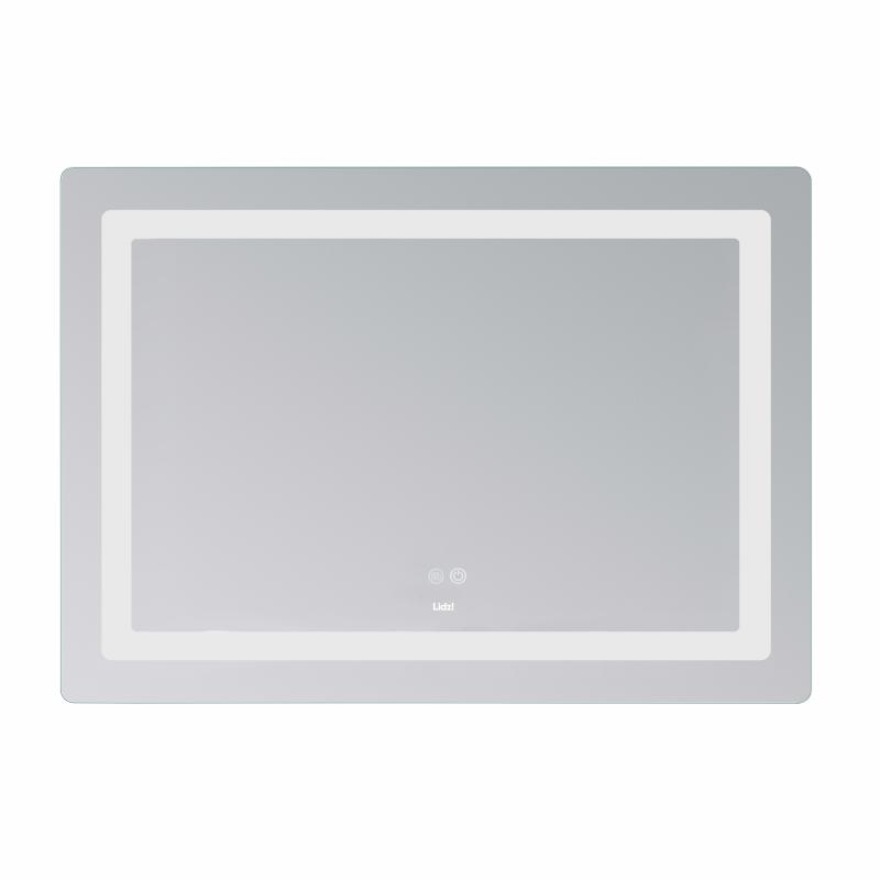Дзеркало Lidz Kubis (KU2) 1200х800 з LED-підсвічуванням Touch, з антизапотіванням, з димером, рег. яскравості LDKUB120080049007 — фото 3