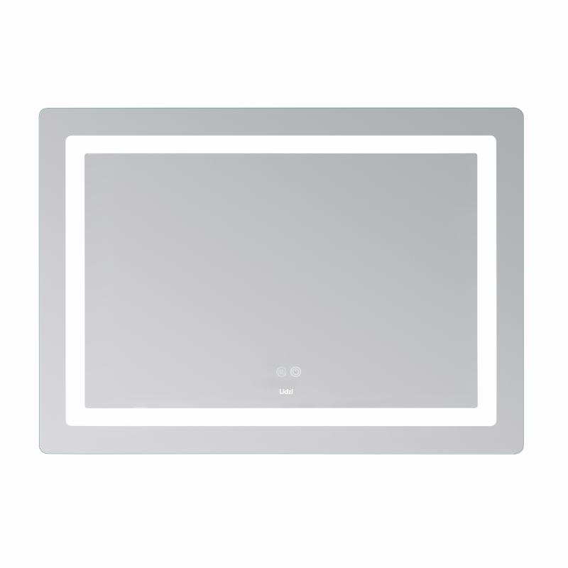 Дзеркало Lidz Kubis (KU2) 1200х800 з LED-підсвічуванням Touch, з антизапотіванням, з димером, рег. яскравості LDKUB120080049007 — фото 4