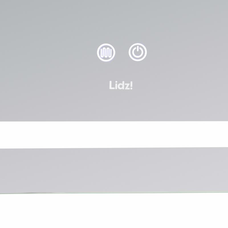 Дзеркало Lidz Kubis (KU2) 1200х800 з LED-підсвічуванням Touch, з антизапотіванням, з димером, рег. яскравості LDKUB120080049007 — фото 9