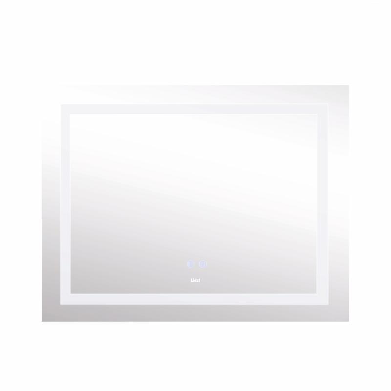Дзеркало Lidz Kubis (KU1) 1200х800 з LED-підсвічуванням Touch, з антизапотіванням, з димером, рег. яскравості LDKUB120080049008 — фото 4