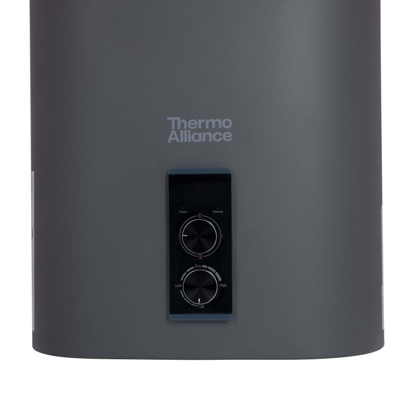 Водонагрівач електричний Thermo Alliance 50 л, Grey, плоский вертикальний, сухий ТЕН 2 кВт (0,8+1,2) DT50V20GPDD2G — фото 5