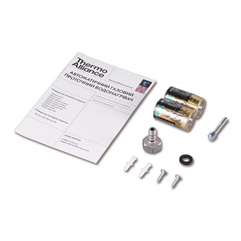 Колонка газова димохідна Thermo Alliance  JSD20-10NQB BLACK 10 л EURO+ — фото 11