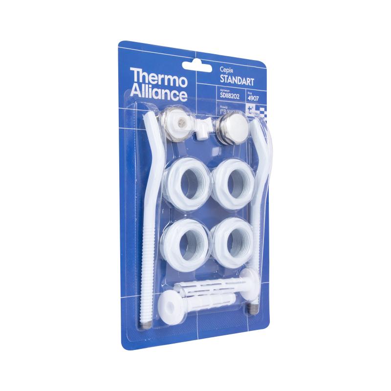 Комплект на радіатор Thermo Alliance Standart 3/4"х1" SD118202 — фото 2