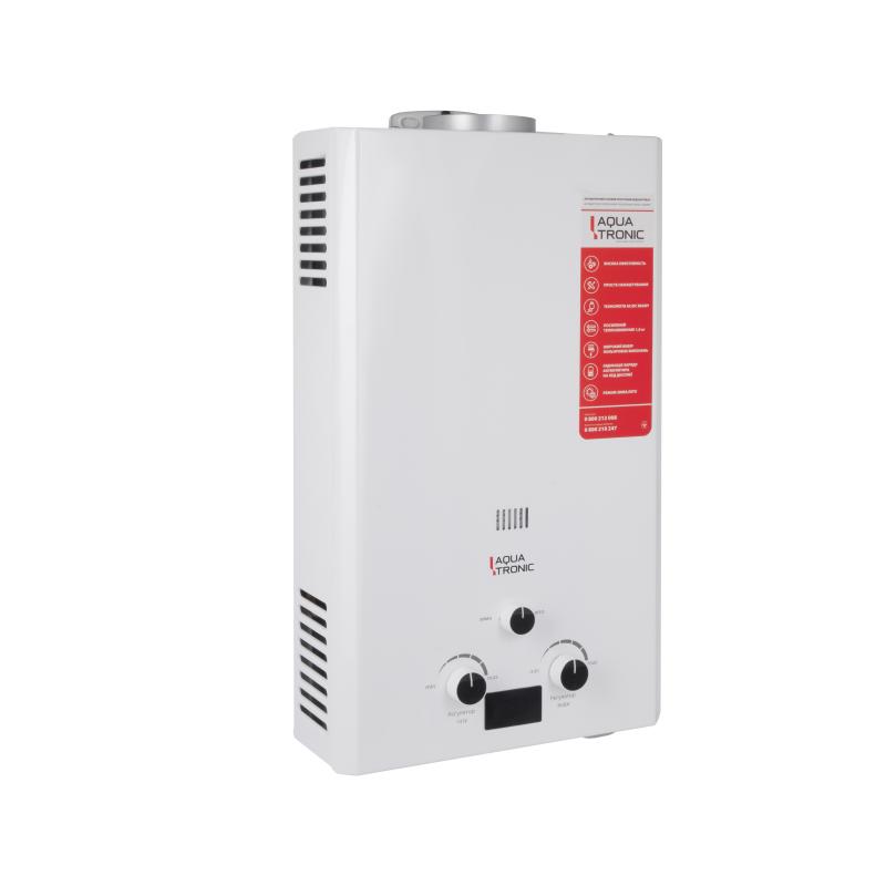 Колонка газова димохідна  Aquatronic A21  White 10 л — фото 3