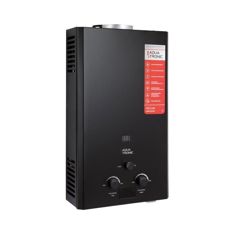 Колонка газова димохідна  Aquatronic A21 Black 10 л — фото 3