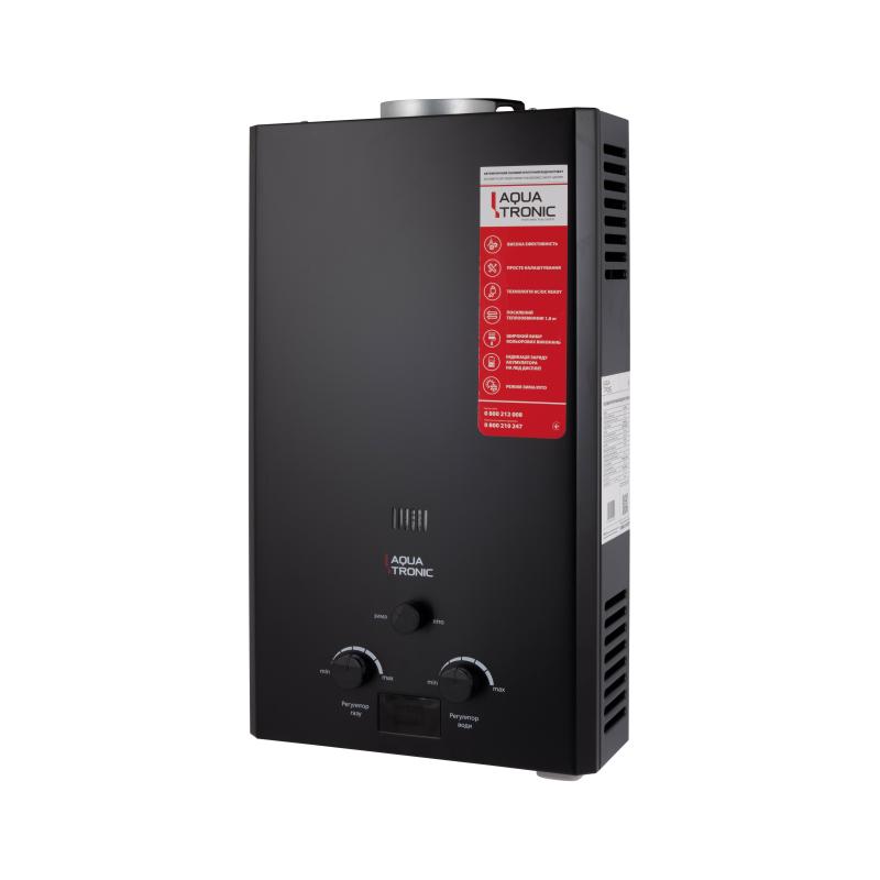 Колонка газова димохідна  Aquatronic A21 Black 10 л — фото 4