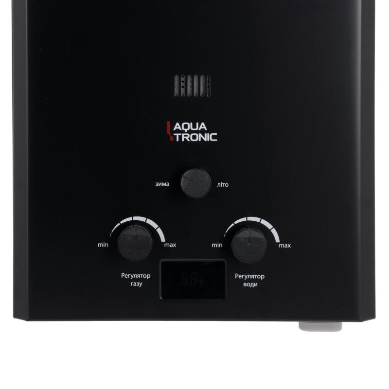 Колонка газова димохідна  Aquatronic A21 Black 10 л — фото 7