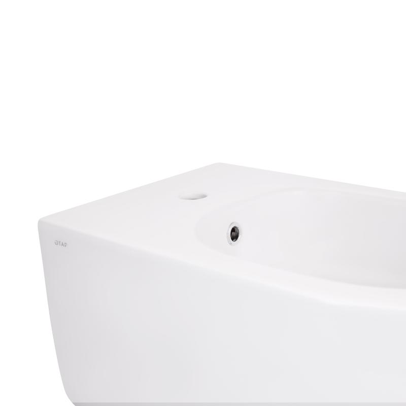 Біде підвісне Qtap Taurus 515×360×295 мм, White QTTAU28W49118 — фото 5