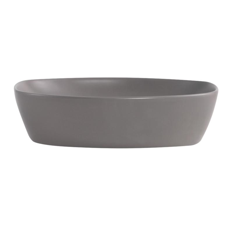 Комплект Qtap Robin Stone grey 3 в 1: підвісний унітаз Ultra Quiet + біде підвісне + раковина накладна QTROBSG49158 — фото 10