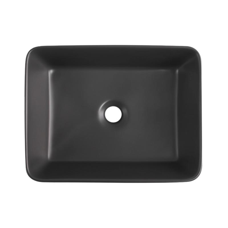Комплект Qtap Tern Anthracite 3 в 1: підвісний унітаз Ultra Quiet + біде підвісне + раковина накладна QTROBAN49157 — фото 11