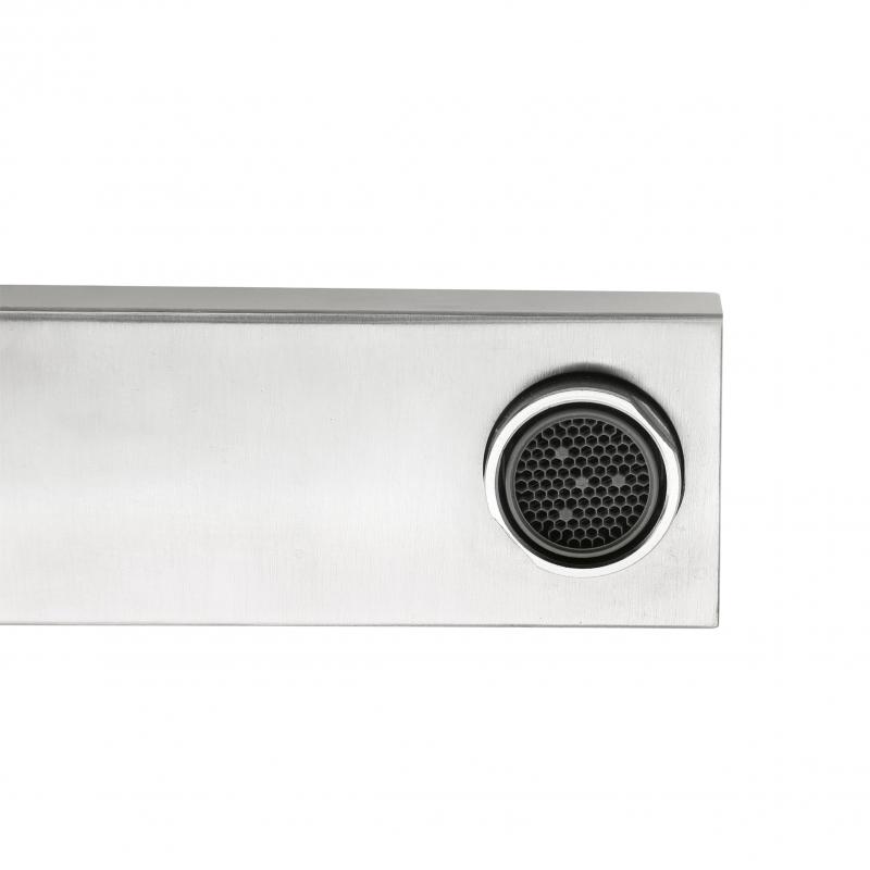 Змішувач для раковини низький Lidz Helix 001F (k35)  LDHEL001FNKS49178 Nickel — фото 6