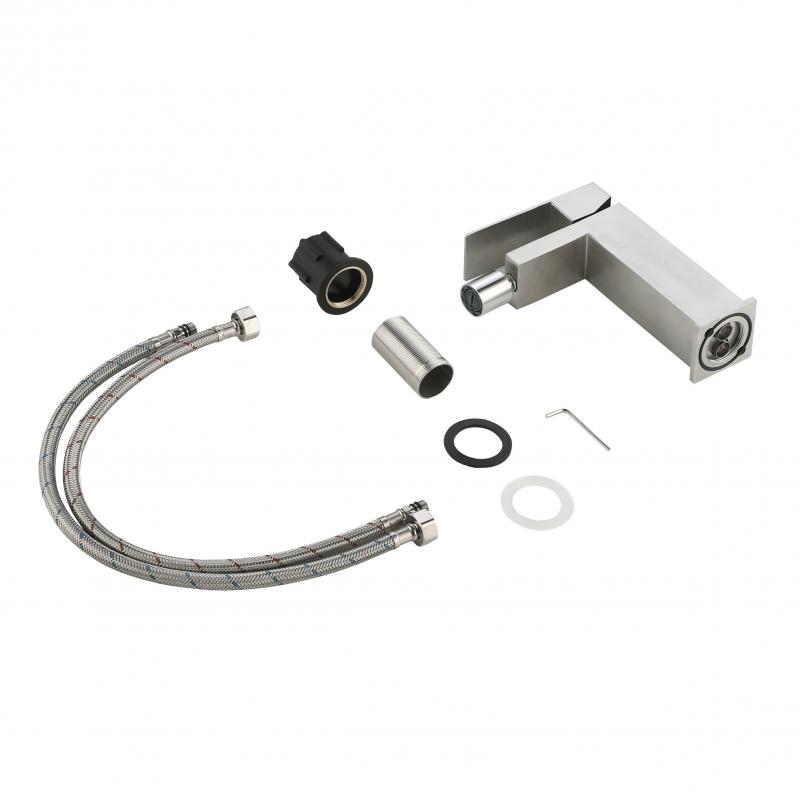 Змішувач для биде Lidz Helix 001AF (k35)  LDHEL001AFNKS49181 Nickel — фото 7