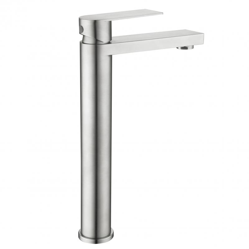 Змішувач для раковини високий Lidz Nexus 001FH (k35)  LDNEX001FHNKS49185 Nickel — фото 3