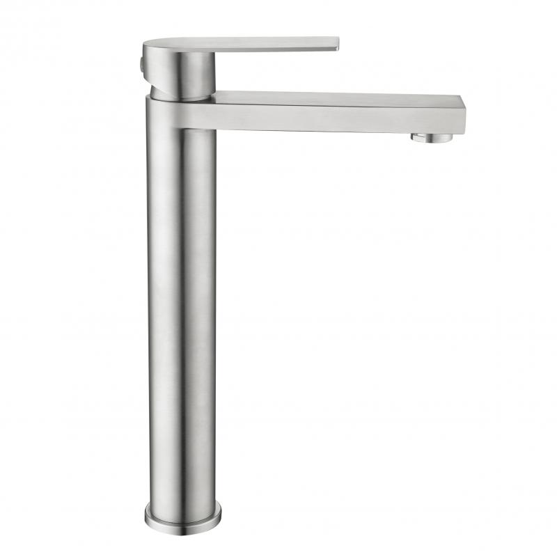 Змішувач для раковини високий Lidz Nexus 001FH (k35)  LDNEX001FHNKS49185 Nickel — фото 4