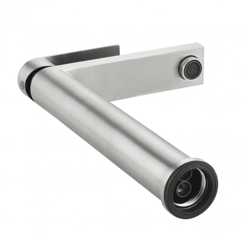 Змішувач для раковини високий Lidz Nexus 001FH (k35)  LDNEX001FHNKS49185 Nickel — фото 5