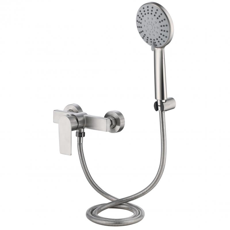 Змішувач для душу Lidz Nexus 010 (k35)  LDNEX010NKS49188 Nickel — фото 3