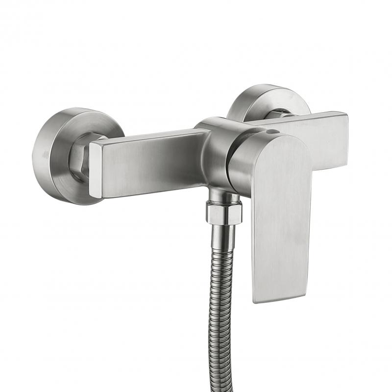Змішувач для душу Lidz Nexus 010 (k35)  LDNEX010NKS49188 Nickel — фото 4