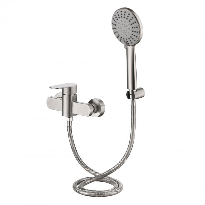 Змішувач для душу Lidz Luna 010 (k35)  LDLUN010NKS49191 Nickel — фото 3