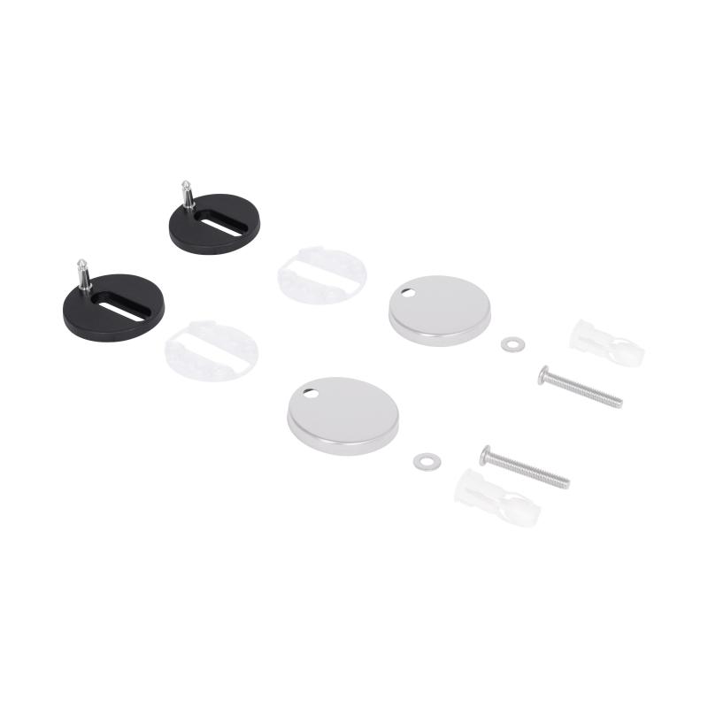 Сидіння для унітазу Qtap (Evia, Arvin, Leo 630) 410x330x22 мм, White, з мікроліфтом, Slim Duroplast, Quick Release QTSC179W49264 — фото 5