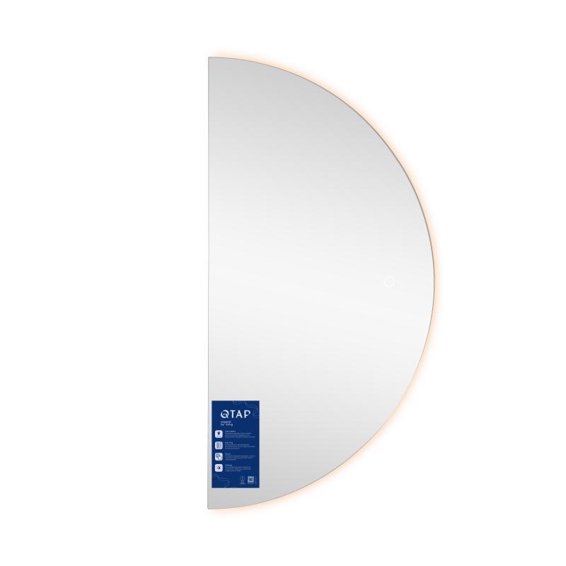 Дзеркало Qtap Taurus HR800 з LED-підсвічуванням Touch, з антизапотіванням, з димером, рег. темп. кольору (3000-6500K) QTTAUHR800 — фото 6