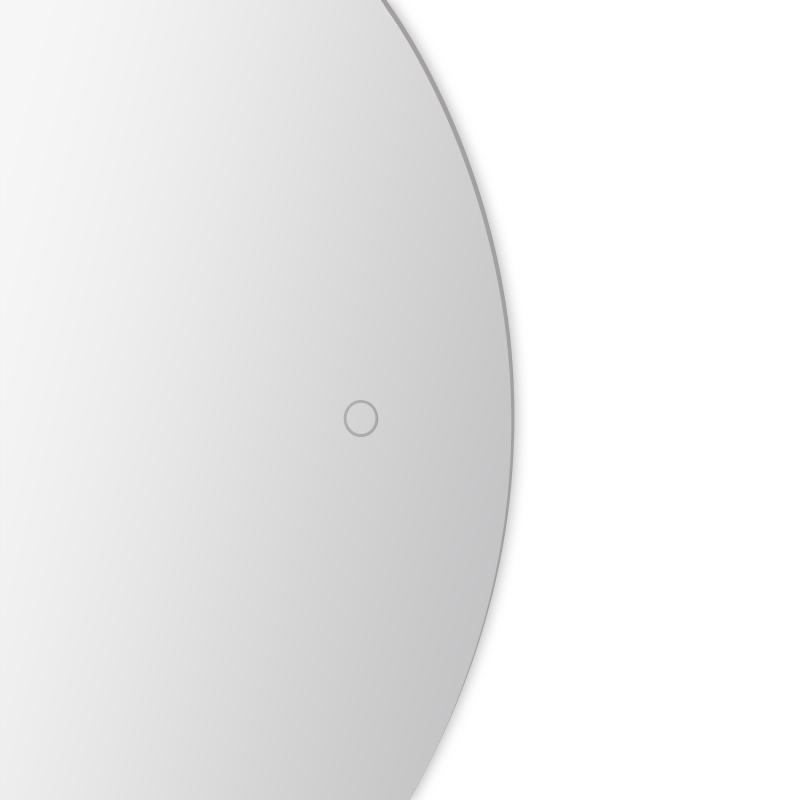 Дзеркало Qtap Taurus HR1200 з LED-підсвічуванням Touch, з антизапотіванням, з димером, рег. темп. кольору (3000-6500K) QTTAUHR1200 — фото 7