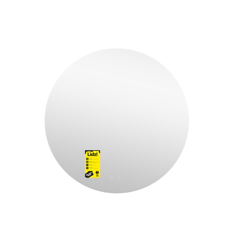 Дзеркало Lidz Astra R600 з LED-підсвічуванням Touch, з антизапотіванням, з димером, рег. яскравості LDASR60049289 — фото 3