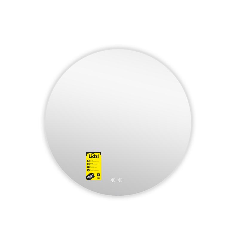 Дзеркало Lidz Astra R600 з LED-підсвічуванням Touch, з антизапотіванням, з димером, рег. яскравості LDASR60049289 — фото 4