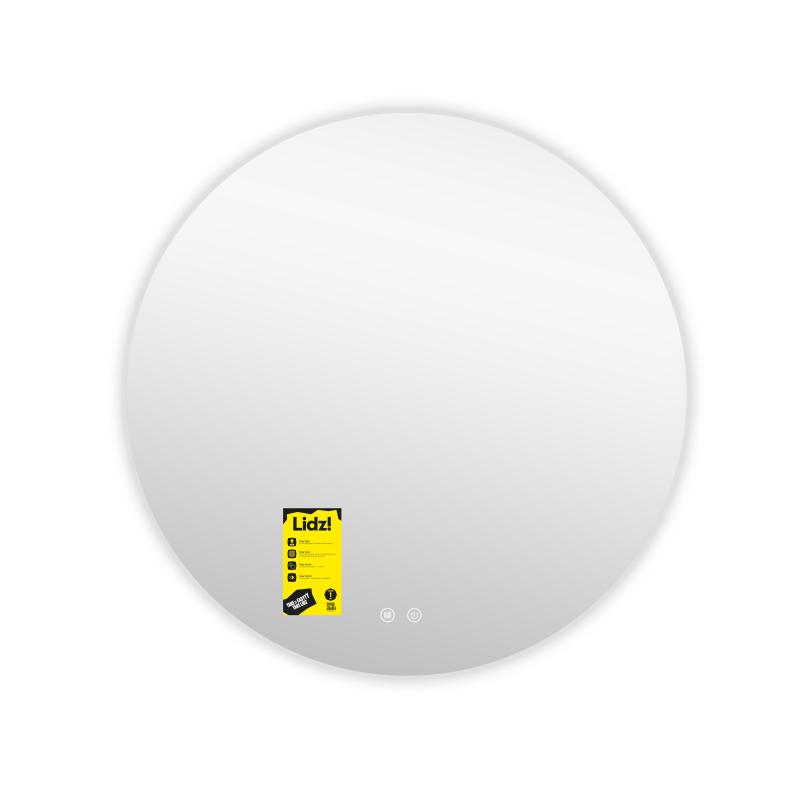 Дзеркало Lidz Astra R800 з LED-підсвічуванням Touch, з антизапотіванням, з димером, рег. яскравості LDASR80049290 — фото 4