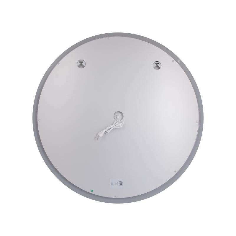 Дзеркало Lidz Astra R800 з LED-підсвічуванням Touch, з антизапотіванням, з димером, рег. яскравості LDASR80049290 — фото 6