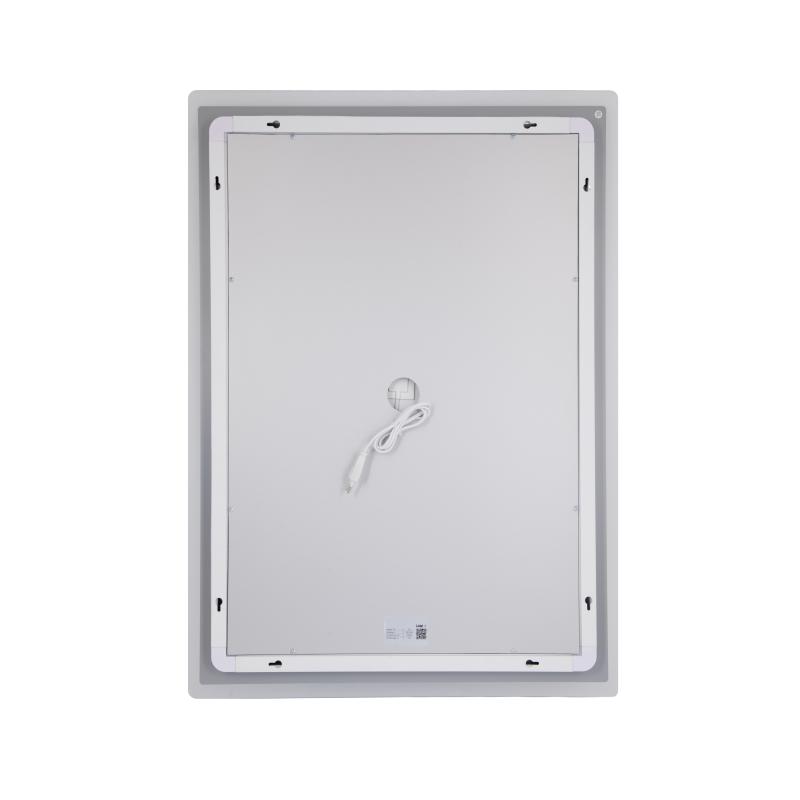 Дзеркало Lidz Orion (OR2) 600х800 з LED-підсвічуванням Touch, з антизапотіванням, з димером, рег. яскравості LDOR60080049292 — фото 6