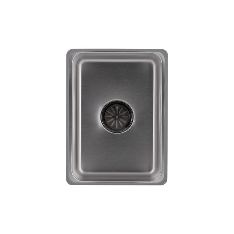Мийка для кухні інтегрована Lidz Handmade H6845H Decor Honeycomb 3,0/1,0 мм LDH6845HDEC49444 — фото 9