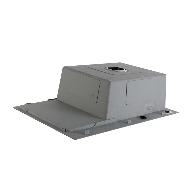 Мийка для кухні інтегрована Lidz Handmade Max 500 H7849L Brushed Steel, 3,0/1,0 мм, крило зліва, збільшена чаша LDH7849LBRU49463 — фото 5