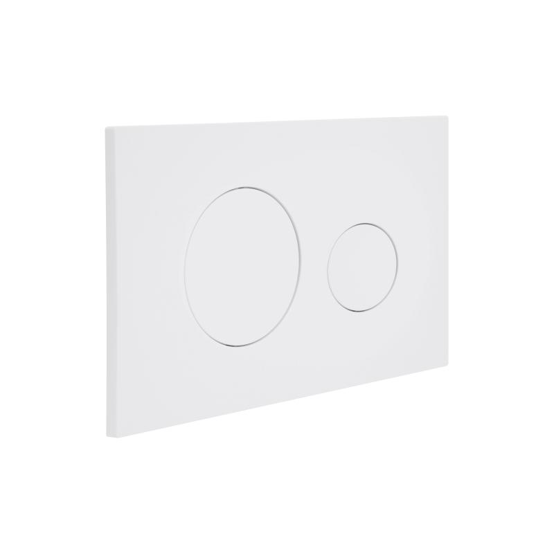 Клавіша змиву Qtap Standard 152x236x28 мм, White, кругла QTSTD164W49468 — фото 3