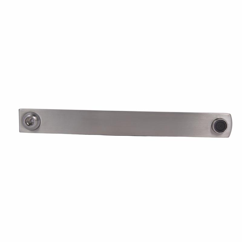 Вилив у зборі Lidz (355х40х36) для змішувачів Kubis 005, 1033 Nickel LDKUB355403549509 — фото 2
