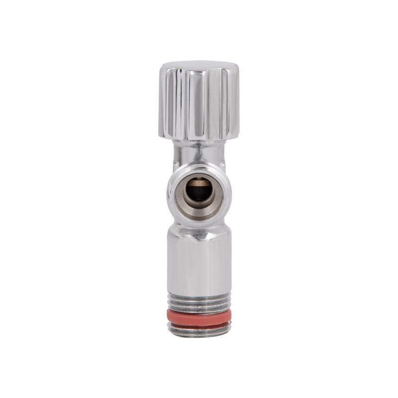 Кран кутовий Thermo Alliance Forte 1/2"ЗЗ, хром TAF341W1515 — фото 4