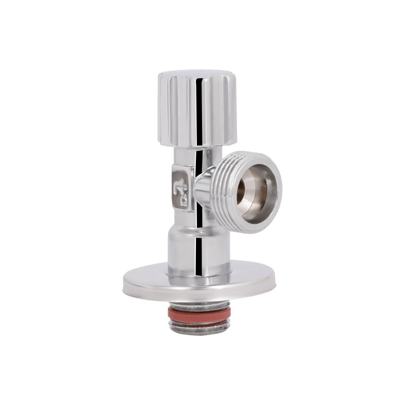 Кран кутовий Thermo Alliance Forte 1/2"З×3/4"З, хром TAF341W1520 — фото 3