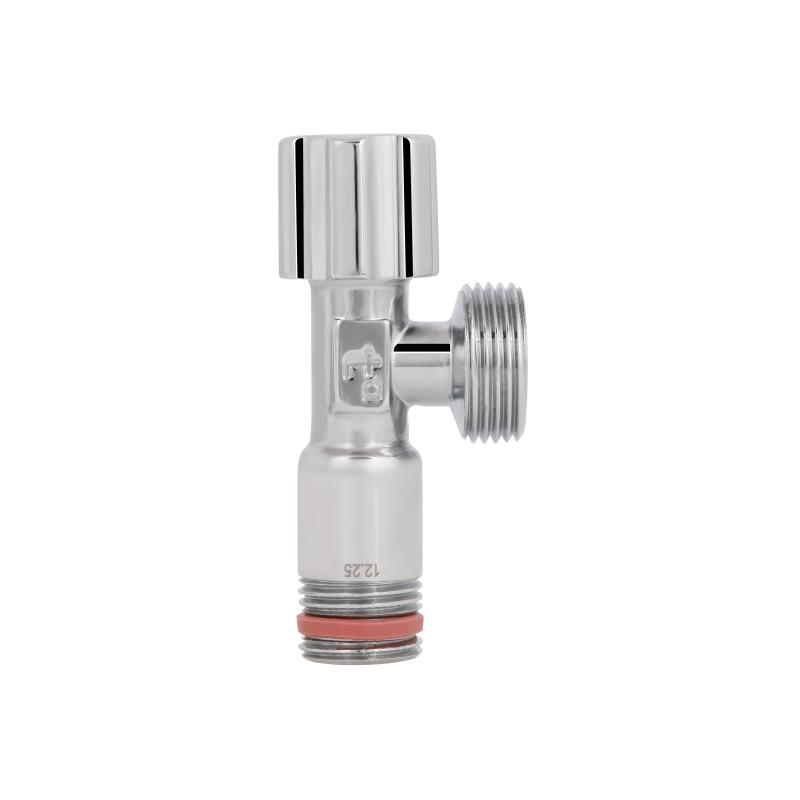Кран кутовий Thermo Alliance Forte 1/2"З×3/4"З, хром TAF341W1520 — фото 5