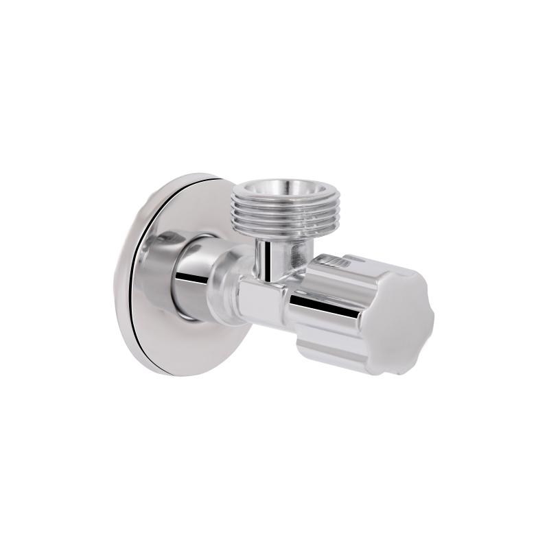 Кран кутовий Thermo Alliance Forte 1/2"З×3/4"З, хром TAF341W1520 — фото 6