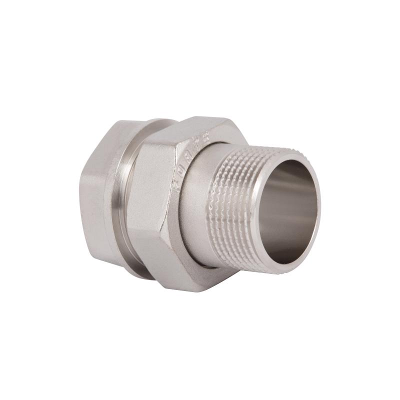 Згін-американка Thermo Alliance Forte 1 1/4"ВЗ нікельований, прямий, під плоску прокладку TAFG190W32 — фото 4