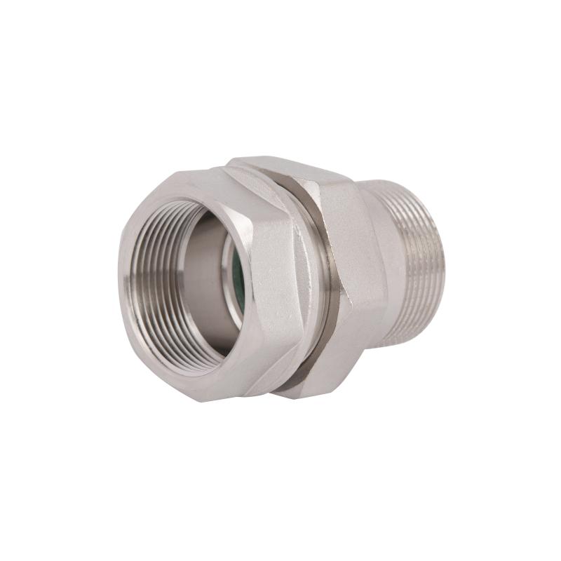 Згін-американка Thermo Alliance Forte 1 1/2"ВЗ нікельований, прямий, під плоску прокладку TAFG190W40 — фото 3
