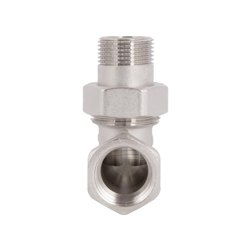 Згін-американка Thermo Alliance Forte 3/4"ВЗ нікельований, кутовий, під плоску прокладку TAFG191W20 — фото 6