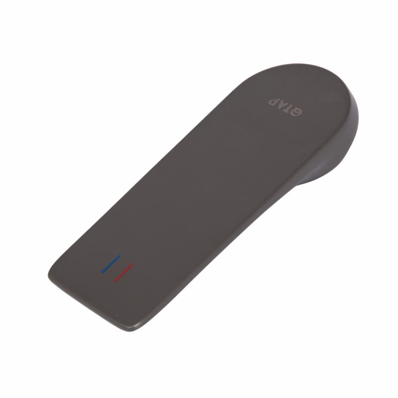 Ручка картриджа Qtap (116,5х41,5х18) для змішувачів Vlasta New Gunmetal Black PVD QTVLA11654151849628 — фото 2