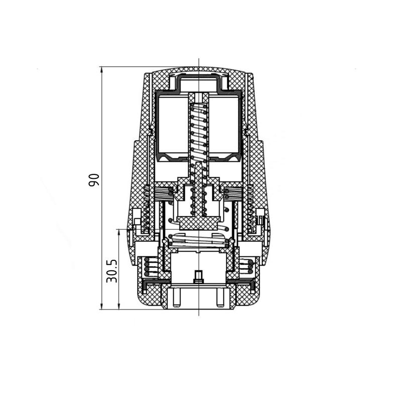 Термоголовка Forte Click System TAF303 Thermo Alliance — фото 2